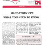 Mandatory CPE requirement implemented