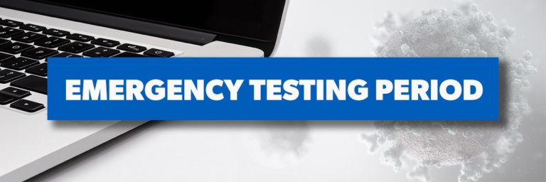 NASBA Invokes Emergency Testing Period