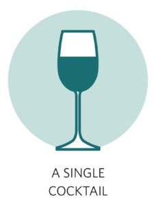 foundation-cocktail-with-text Circle Icon with Wine Glass - A Single Cocktail