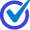 Blue Check Mark Graphic