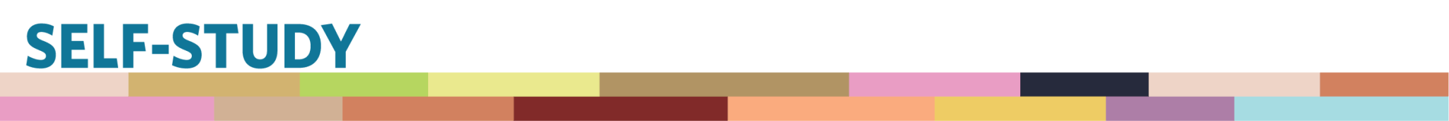 Self-Study Color Block Header