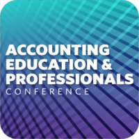 Accounting Education and Professionals Conference Square Graphic
