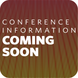 Conference Information Coming Soon Square Graphic