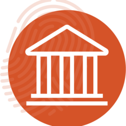 DEI-advocacy-icon Government building Icon - Orange