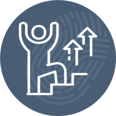 DEI-career-levels-icon All career levels Icon - Navy