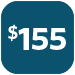 155-price-AE-square Cost of $155 Square Icon