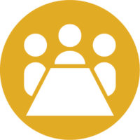 engagement-BOD Board of Directors Graphic Icon - yellow