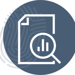 DEI-data Data circle graphic - navy