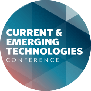 Current & Emering Technologies Conference Circle Icon