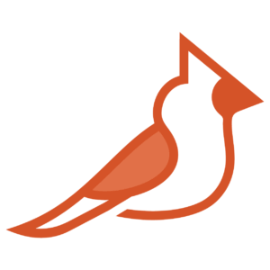 cardinal package red cardinal bird graphic