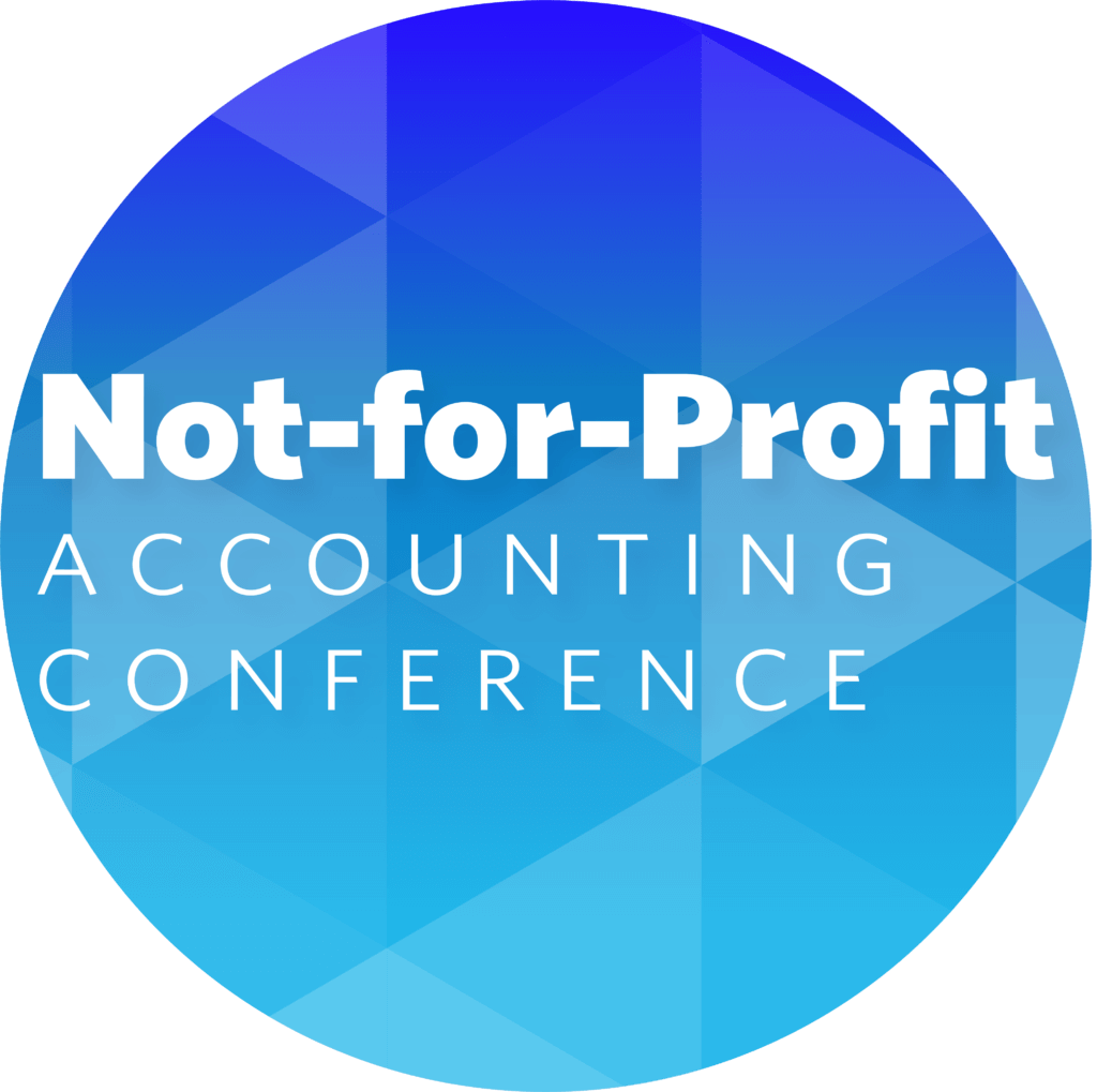 Not for Profit Conference Circle Icon Graphic