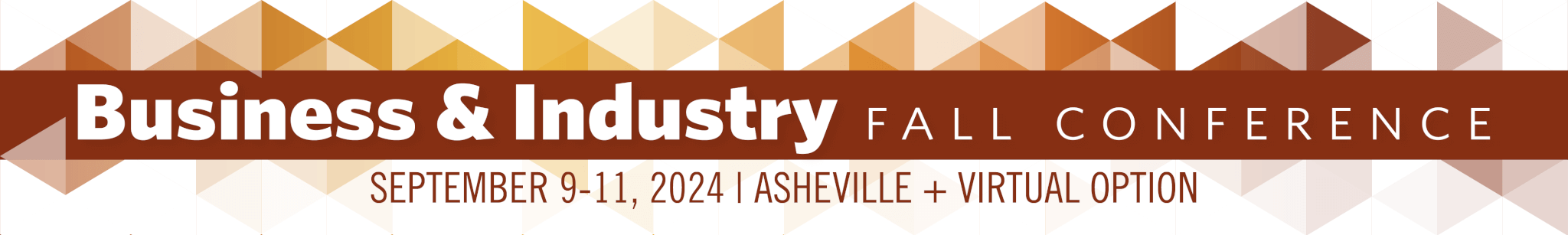 Business & Industry Fall Conference Header 2024