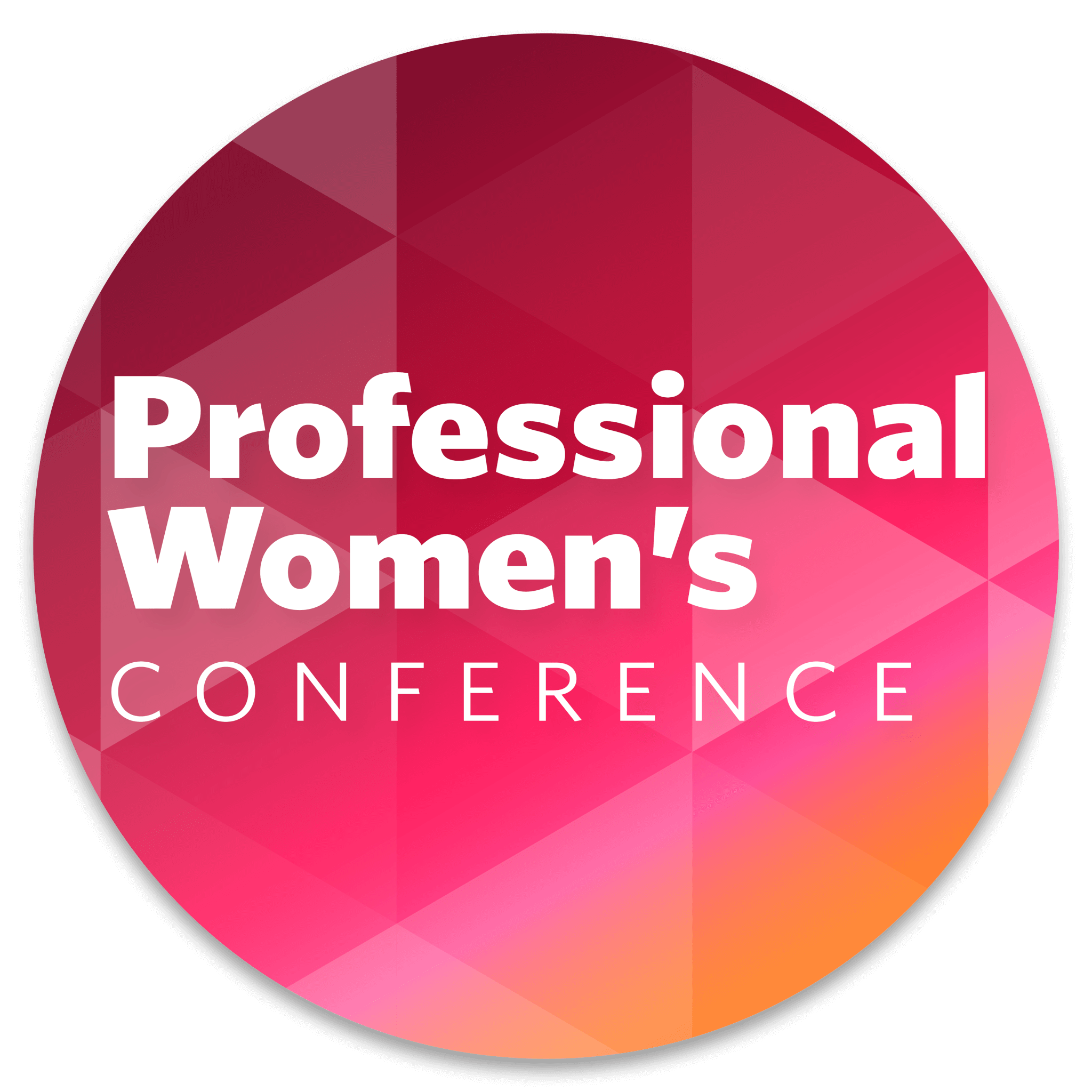 Professional Women's Conference Round Icon