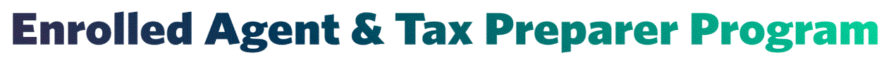 EA TITEL Enrolled Agents and Tax Preparers Program Header Graphic
