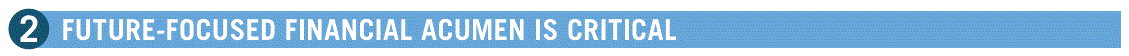 blue 2 2. Future-Focused Financial Acumen is Critical