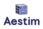 Aestim combo (CMYK) Aestim logo