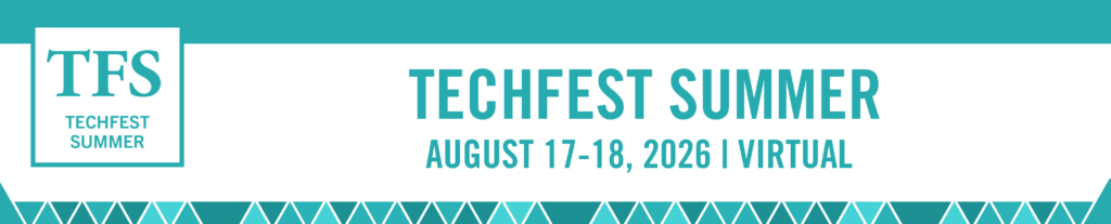 Conference Branding TechFest Summer Web Header