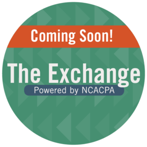 The_Exchange_circle Coming Soon! The Exchange Powered by NCACPA